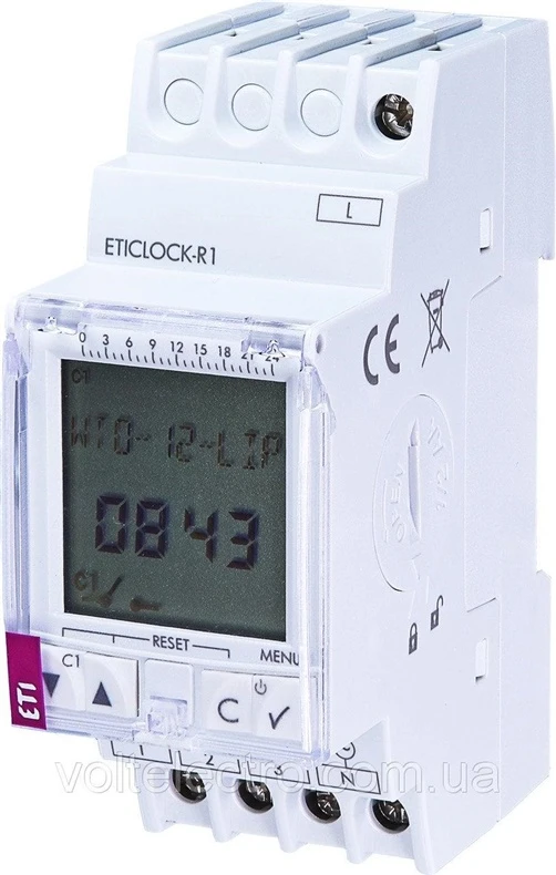 Laikmatis Eti Clock-R1, 16A
