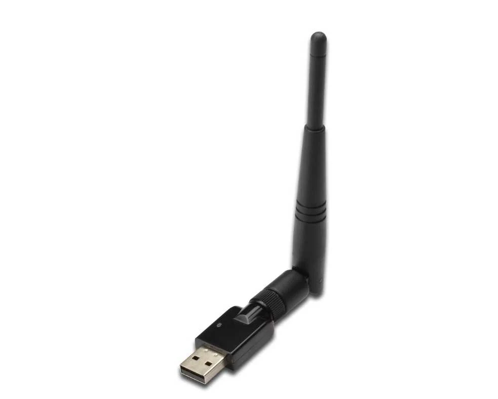 Assmann Electronic DIGITUS USB2.0 WLAN adapteris 300N su pakeista antena WPS funkcija Realtek 8192 mikroschemų rinkinys 2T/2R
