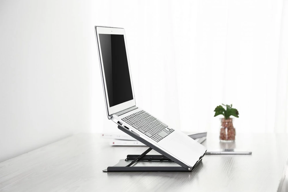 DIGITUS DA-90368 Foldable Steel Nešiojamas kompiuteris/Planšetė from 10 to 15 Stand adjustable juodas