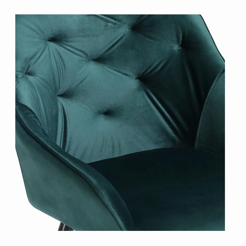 Dining room chair Halmar K487. dark žalias