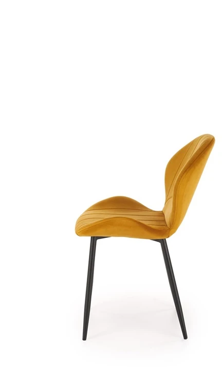 Nežinomas Dining room chair. yellow. 48 cm x 57 cm x 85 cm