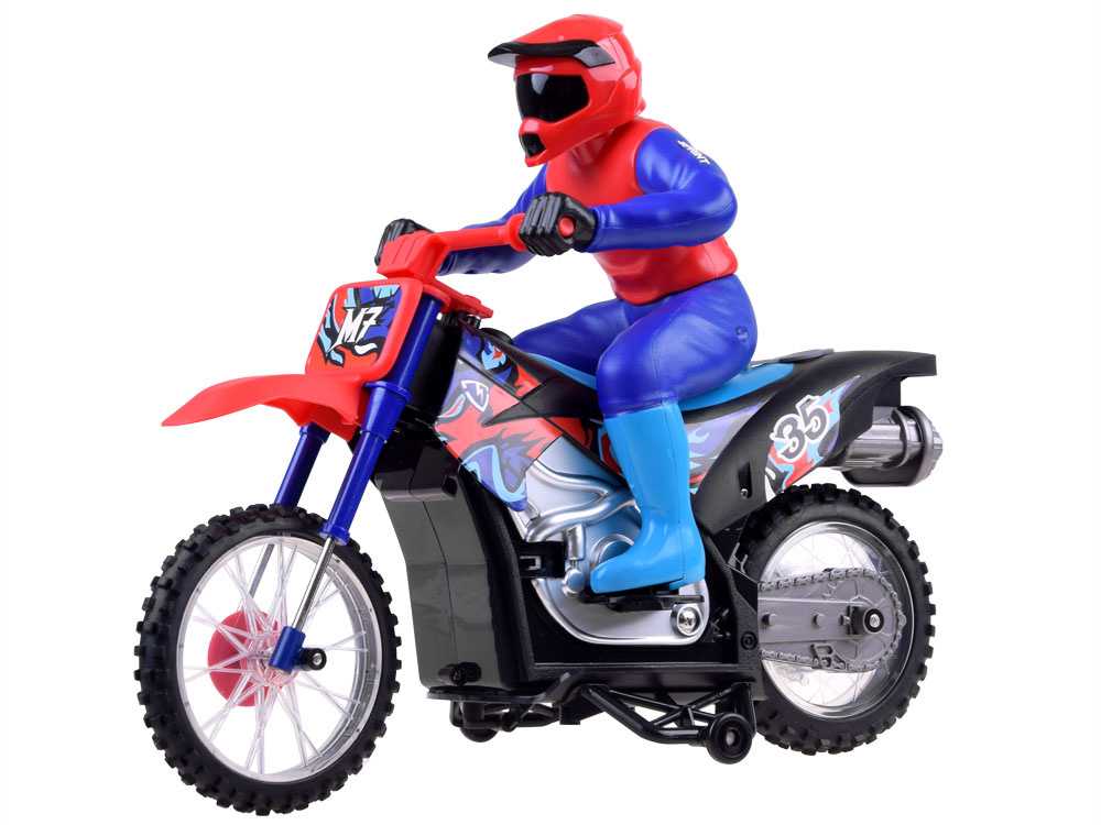 Jokomisiada Dirt bike CROSS dūmų šviesos garsas RC0564