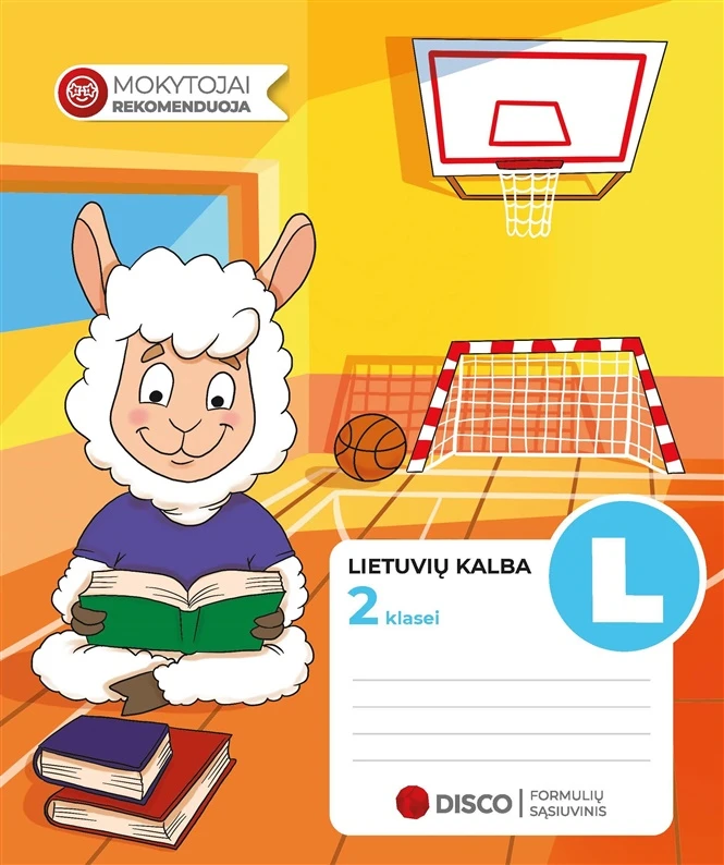 Realister Formulių sąsiuvinis pradinukams (2 klasė), Lietuvių kalba, 14 lapų, linijomis