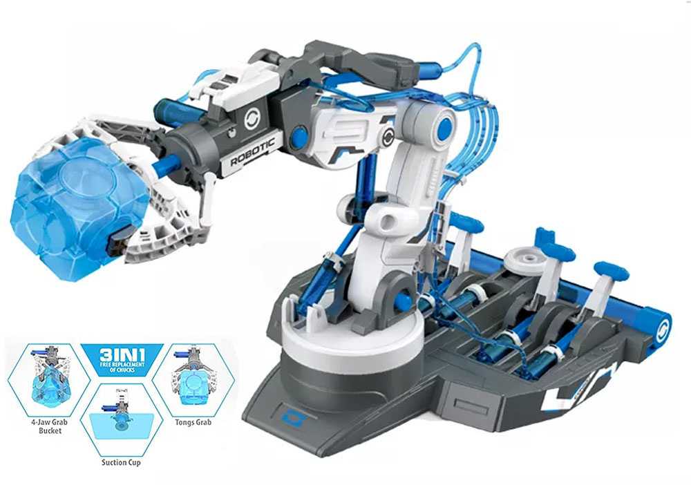 Jokomisiada Pasidaryk pats 3in1 hidraulinė roboto ranka 220el ZA4199