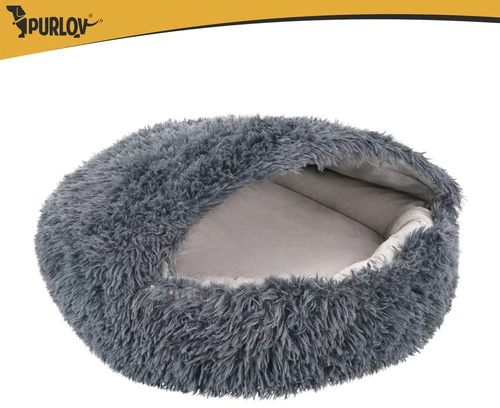 Dog/cat bed 70cm - plush Purlov