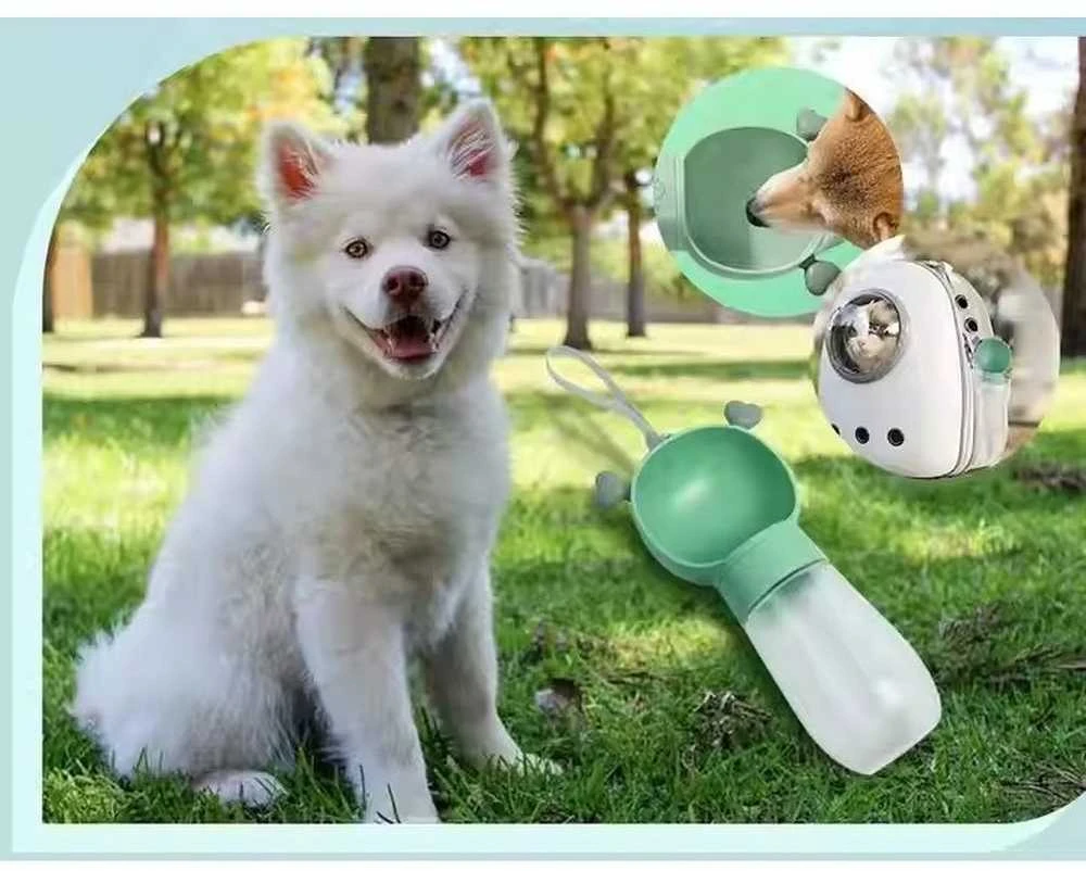 Oem Dog outdoor drinking cup žalias