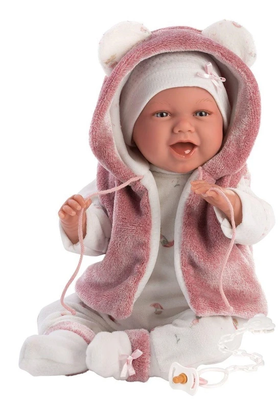 Lėlė – kūdikis Llorens Mimi Fuksija 74070, 42 cm