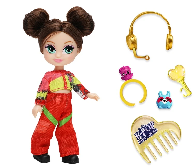 DOLL K-POP DIVA SQUAD JUNIOR IDOLS 12CM
