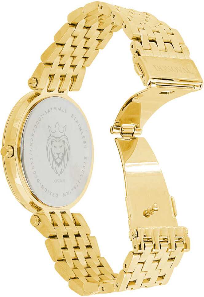 Laikrodis moterims DONOVAL WATCHES JUST LADY DL0032 + dėžutė (zdo500b)