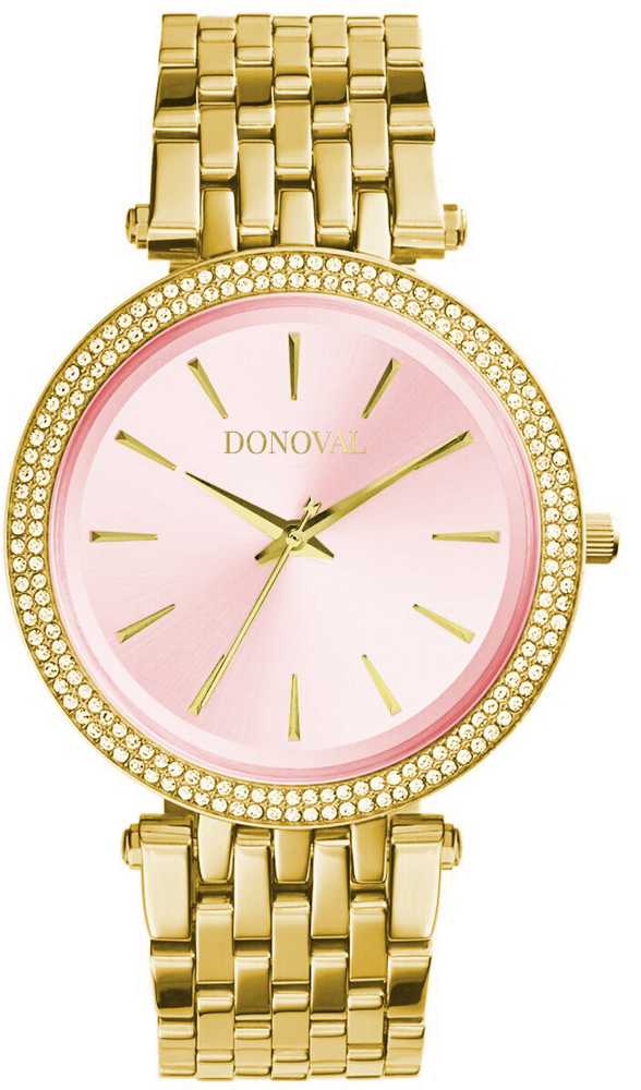 Laikrodis moterims DONOVAL WATCHES JUST LADY DL0032 + dėžutė (zdo500b)
