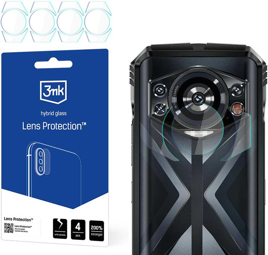 3Mk Protection Doogee S118 – 3mk objektyvo apsauga