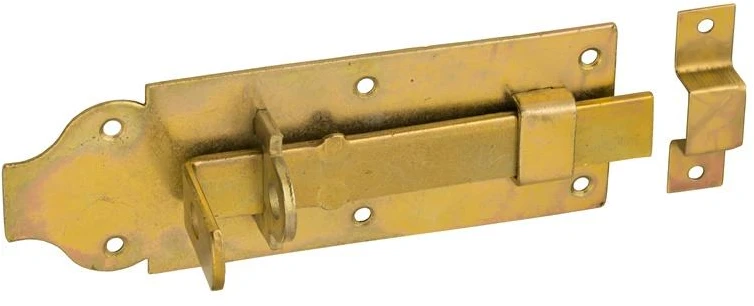 Durų skląstis Domax 611101/853601, geltona, 180 mm x 65 mm