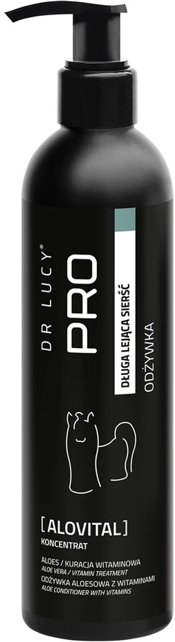 Dr. Lucy Pro AloVital kondicionierius – Stiprinamoji ir regeneruojanti formulė su alaviju ir vitaminais, 250ml