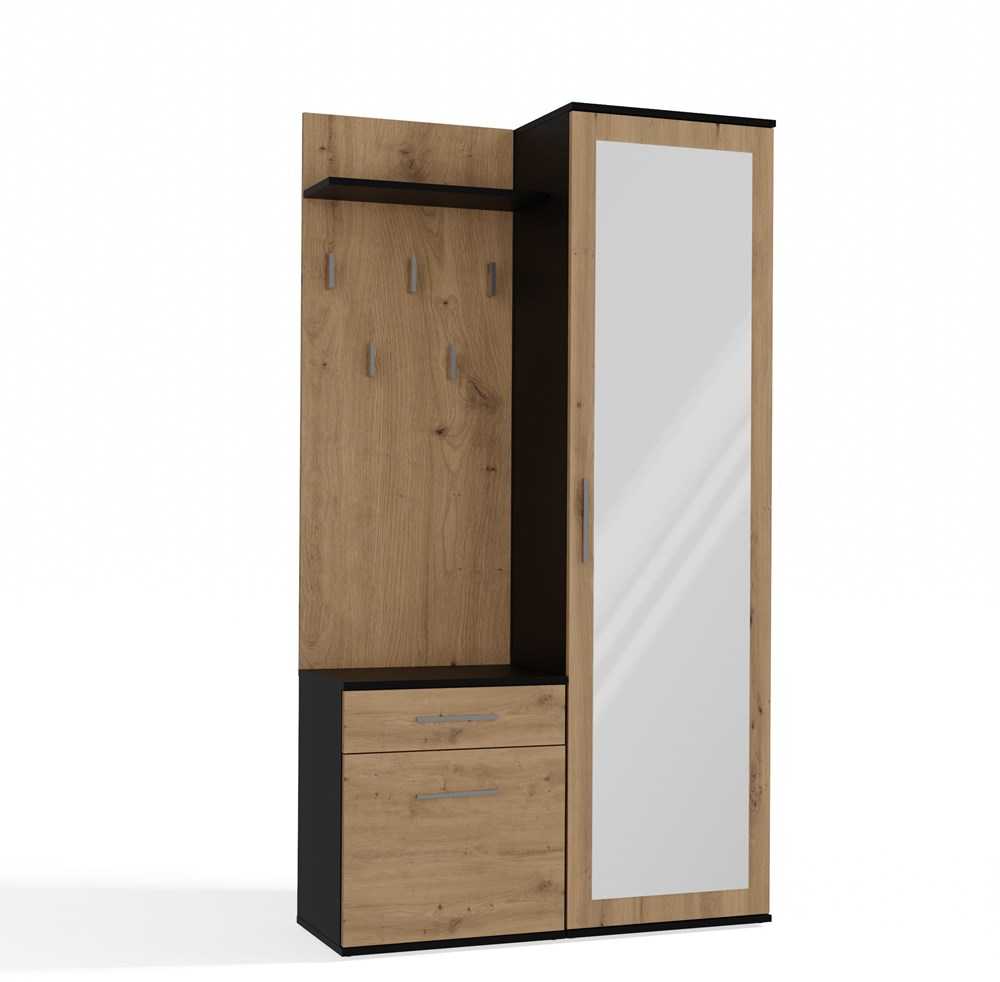 „Top E Shop“ „Topeshop“ GARD DUO ANT/ART KPL prieškambario spintelė
