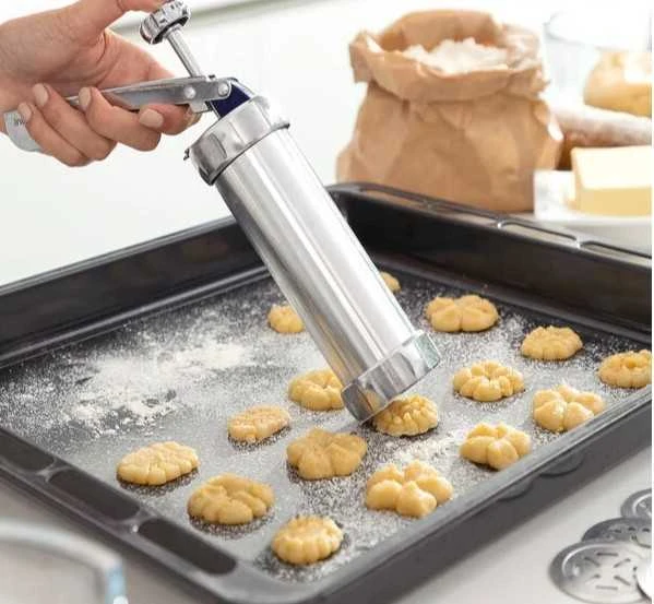 Du viename sausainių gaminimo aparatas ir dekoravimo priemonė Prekies InnovaGoods