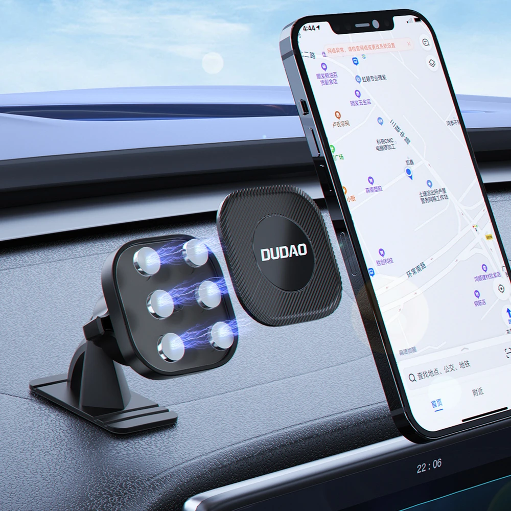 Dudao F6C Magnetic Car Holder - Juodas