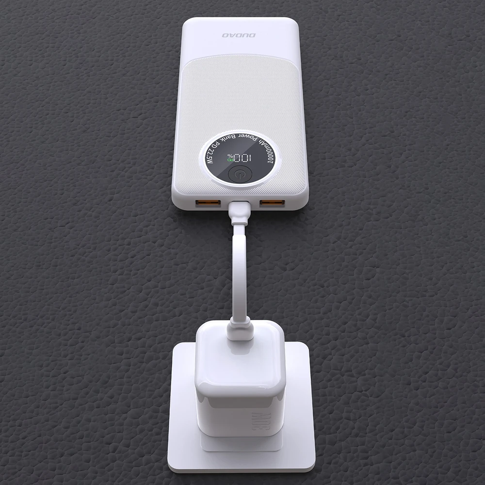 Išorinė baterija Power Bank Dudao K12 22.5W 10000mAh juoda