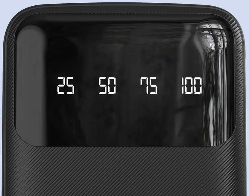 „Dudao K6Pro“ universalus 10 000 mAh maitinimo blokas su USB kabeliu, USB tipas C, žaibo juodas (K6Pro-juodas)
