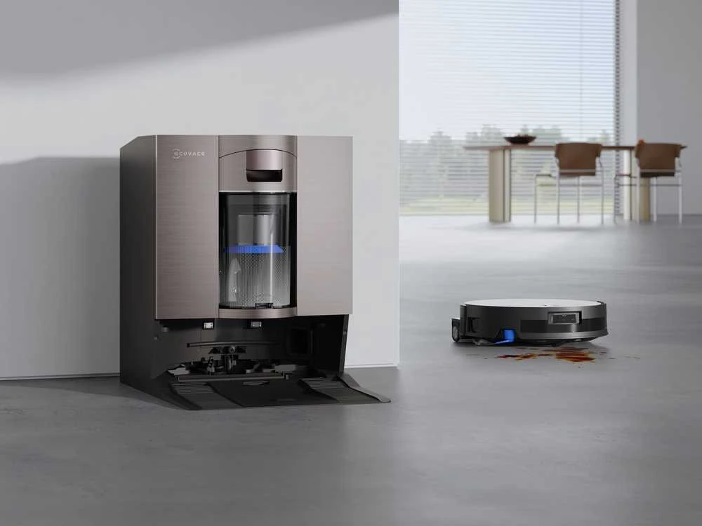 Dulkių siurblys - robotas Ecovacs DEEBOT X11 OmniCyclone, Juodas