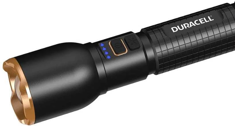 Duracell DF3000R Flashlight juodas