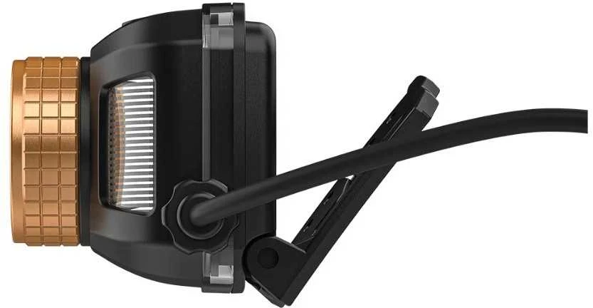 Duracell DH1500R Headlamp juodas, oranžinis