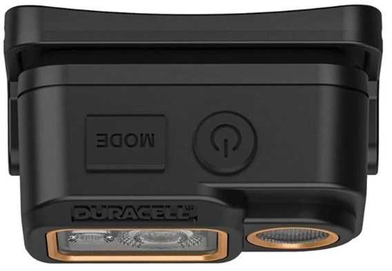 Duracell DH500R Headlamp juodas, oranžinis