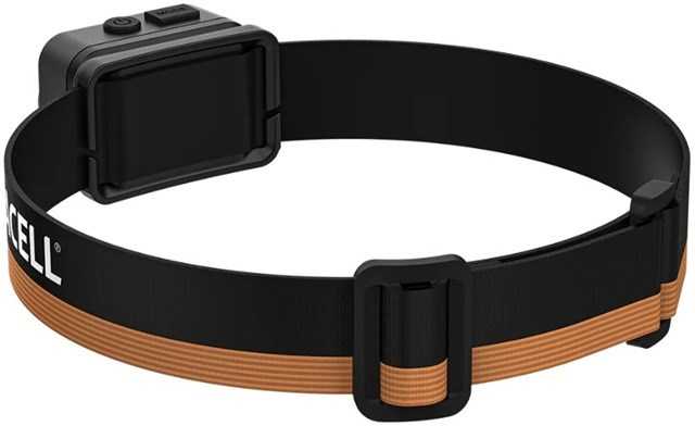 Duracell DH700R Headlamp juodas, oranžinis