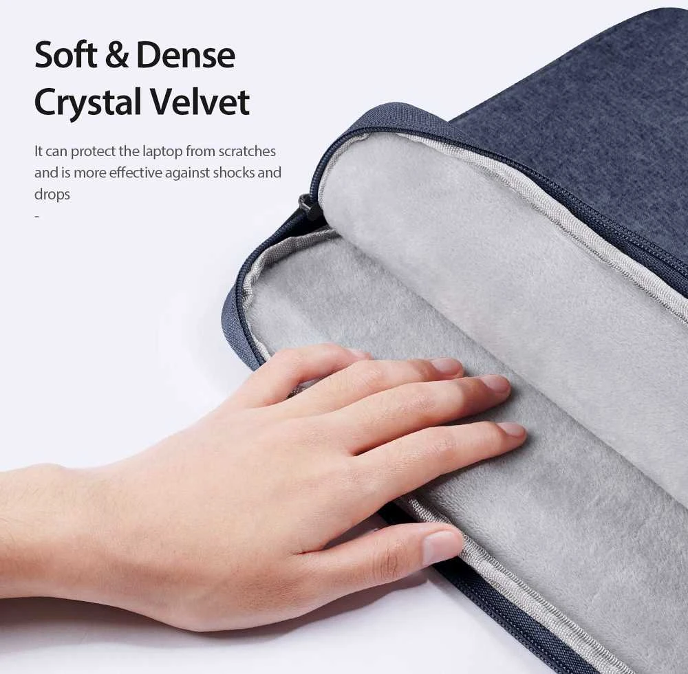 DUX DUCIS bag LBTC for laptop 13-13.9" Horizontal Handbag navy mėlynas