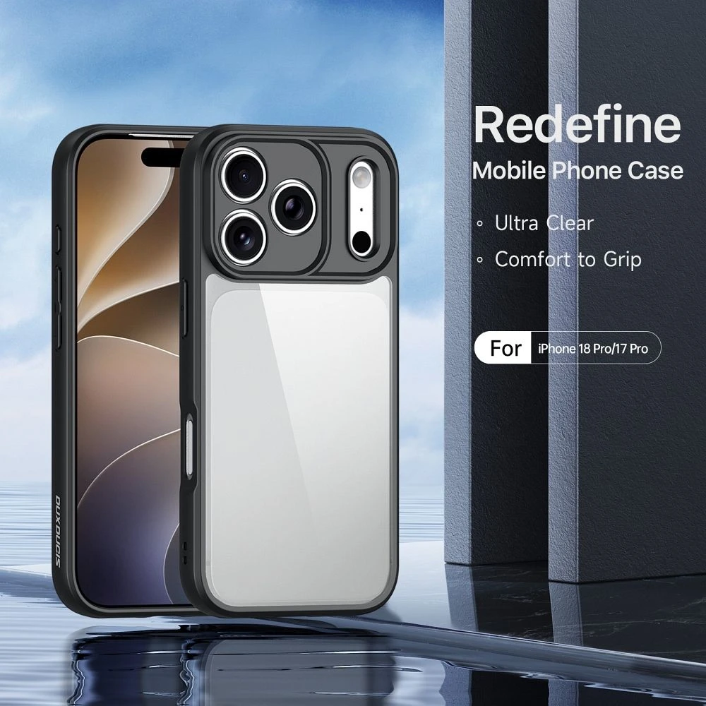 Dėklas DUX DUCIS case AIMO for iPhone 17 Pro / 18 Pro juodas