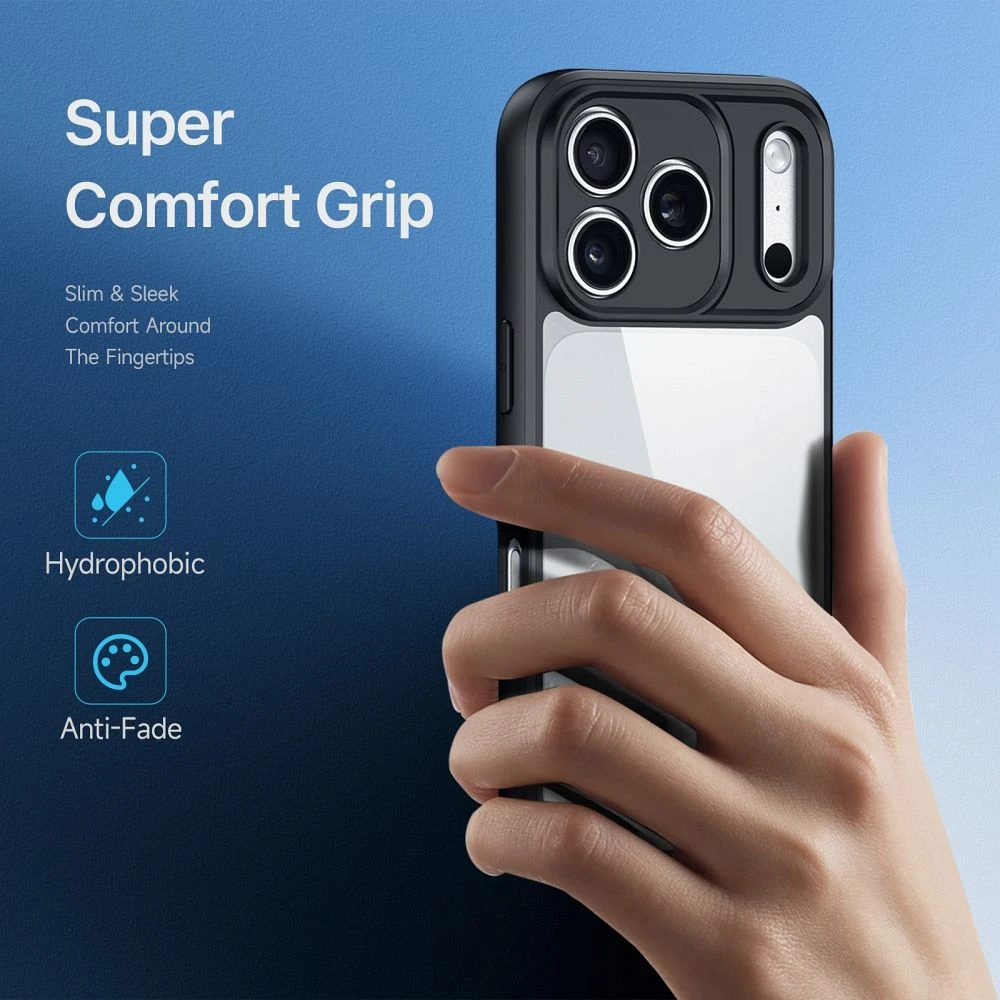 Dėklas DUX DUCIS case AIMO for iPhone 17 Pro / 18 Pro juodas