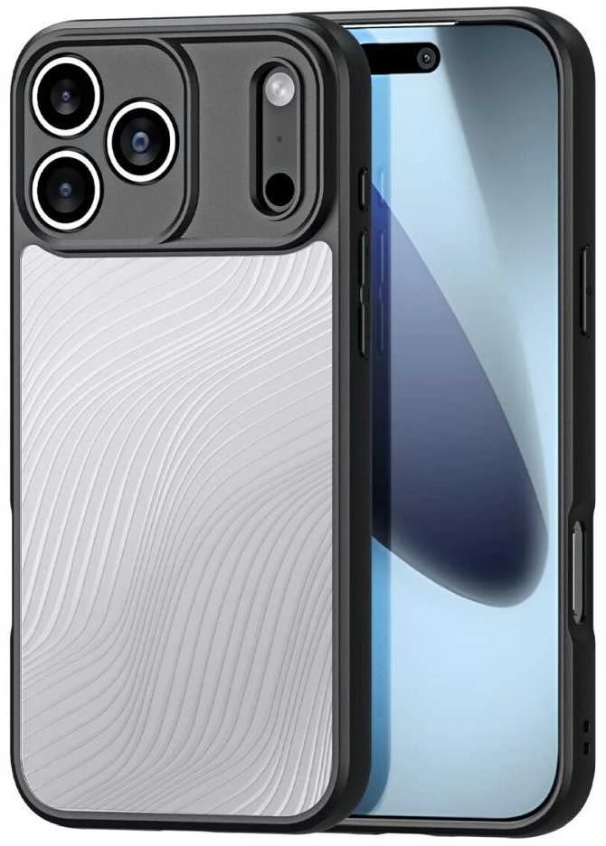 DUX DUCIS AIMO MAG dėklas, suderinamas su „MagSafe“, skirtas IPHONE 17 PRO, juodas