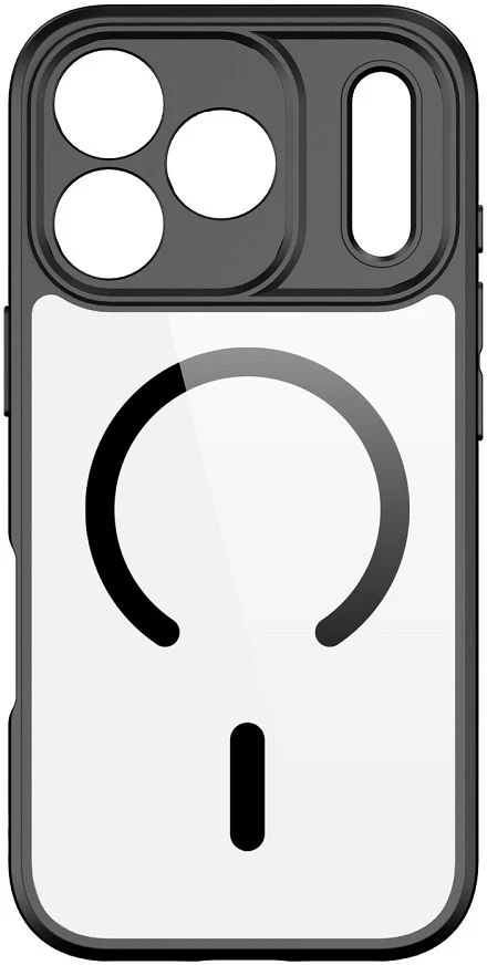 Dėklas DUX DUCIS case AIMO MAG compatible with MagSafe for iPhone 17 Pro Max / 18 Pro Max juodas