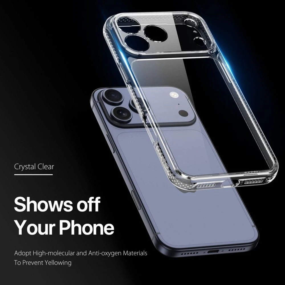 Dėklas DUX DUCIS case CLIN for iPhone 17 Pro / 18 Pro transparent