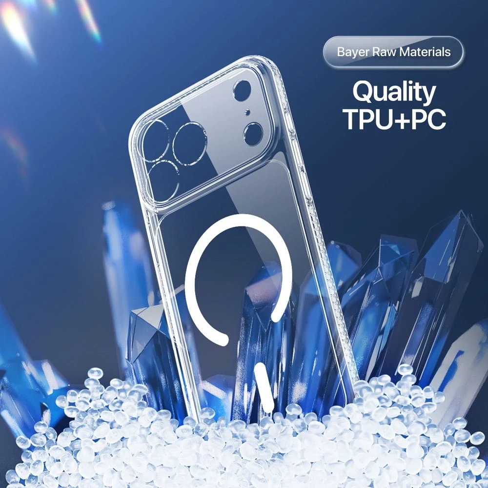 Dėklas DUX DUCIS case CLIN MAG compatible with MagSafe for iPhone 17 Pro / 18 Pro transparent