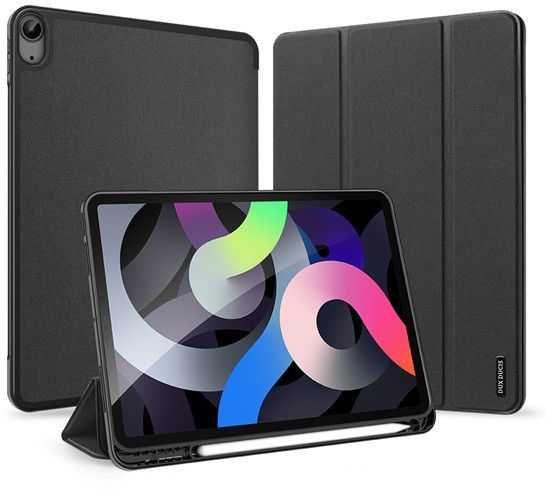 Dėklas Dux Ducis Domo Apple iPad Air 4/5/6/7/M4 2020/2022/2024/2025/2026 10.9/11 juodas