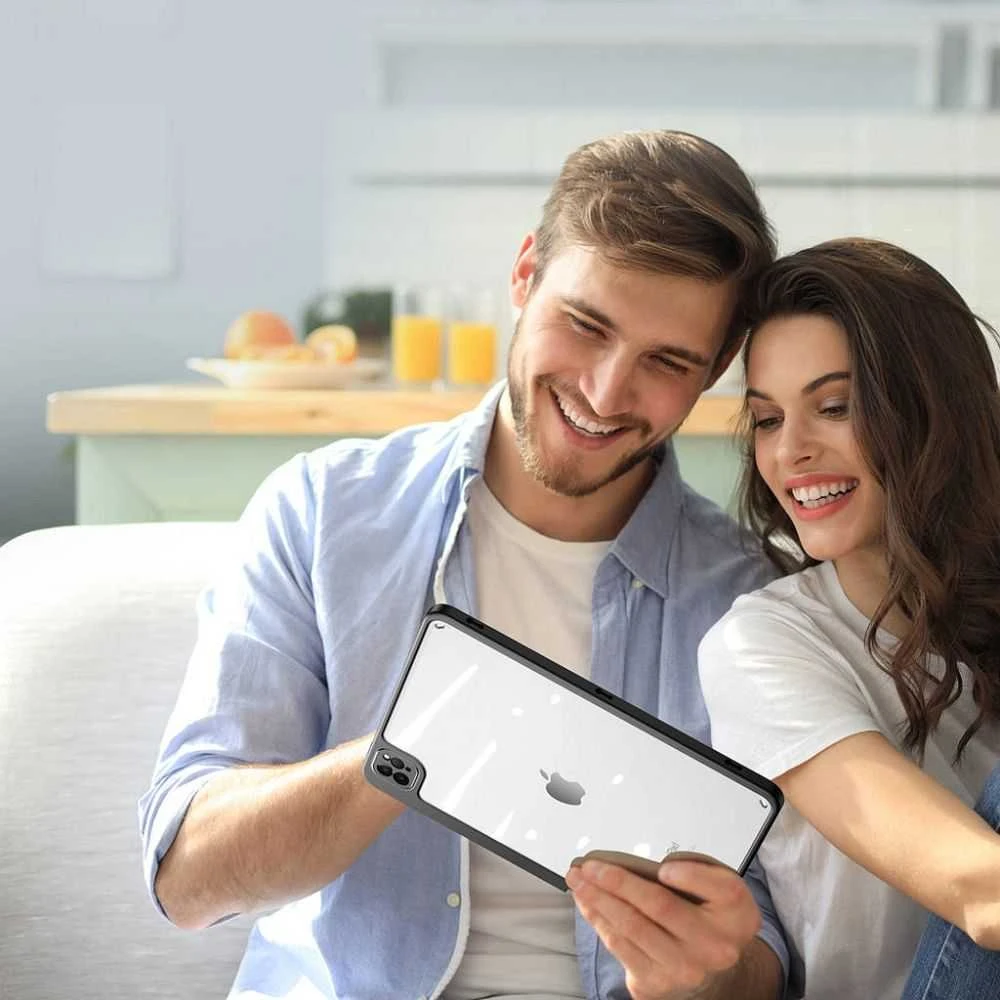 DUX DUCIS dėklas MAGI su pieštuko laikikliu iPad Pro 11 (2018/2020/2021/2022) juodas