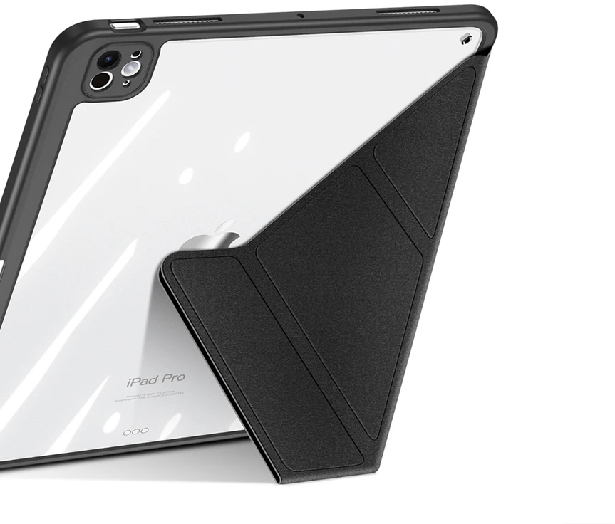 Dux Ducis Magi dėklas iPad Pro 11" (2024/2025) su stovu – juodas