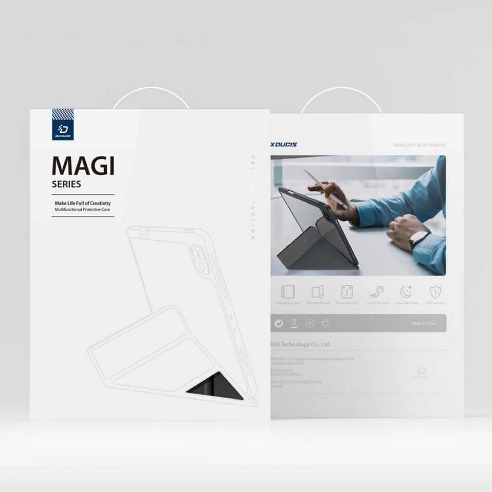 DUX DUCIS dėklas MAGI su pieštuko laikikliu iPad Pro 13 (2024) juodas