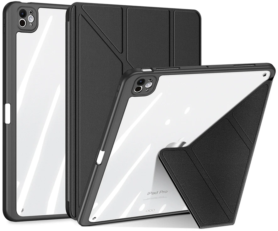 Dux Ducis Magi dėklas iPad Pro 11" (2024/2025) su stovu – juodas