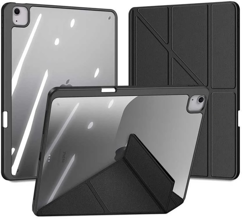DUX DUCIS dėklas MAGI su pieštuko laikikliu iPad Air 13 (2024) juodas