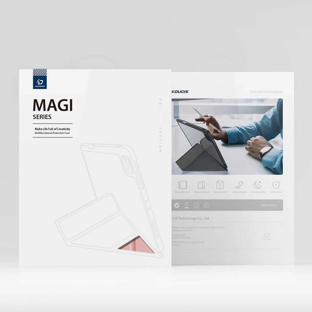 DUX DUCIS dėklas MAGI su pieštuko laikikliu iPad Air 13 (2024) juodas