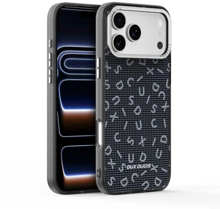 DUX DUCIS case MORO for IPHONE 17 PRO juodas