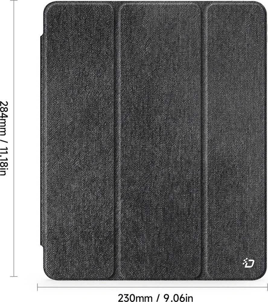 Dėklas Dux Ducis Unid Apple iPad Air 13 2024/iPad Air 13 2025 juodas