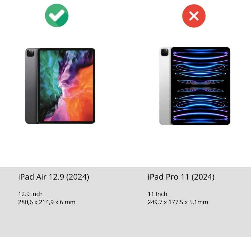 Dėklas Dux Ducis Unid Apple iPad Air 13 2024/iPad Air 13 2025 juodas