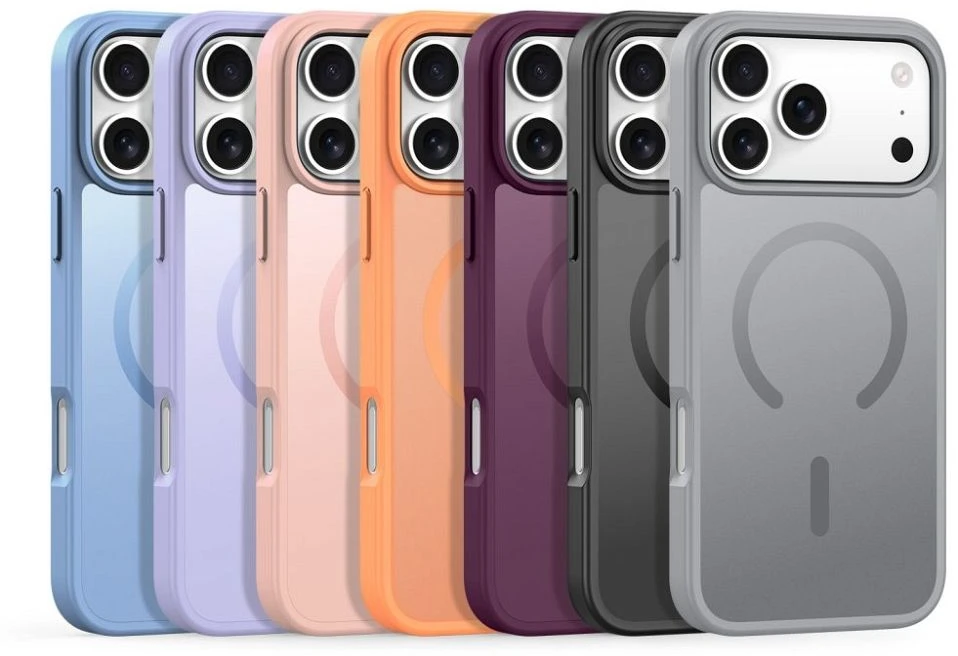 Dėklas DUX DUCIS case YIND compatible with MagSafe for iPhone 17 Pro Max / 18 Pro Max (Open Ring Version) juodas