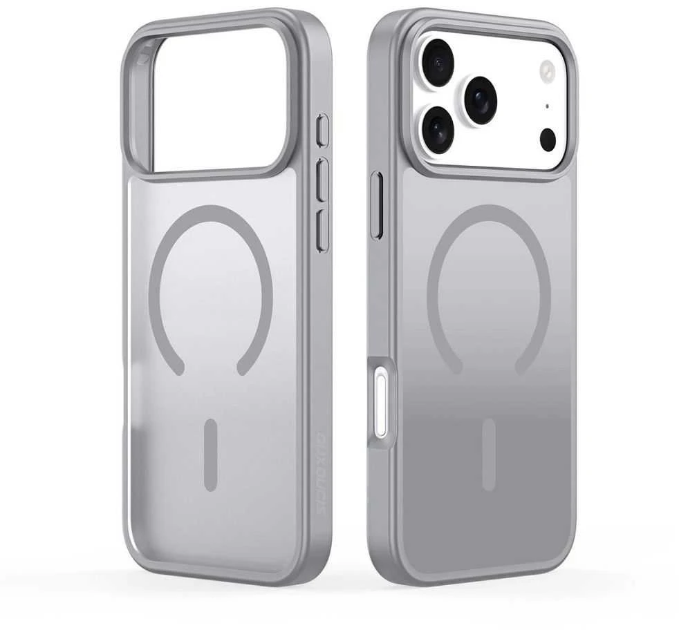 DUX DUCIS dėklas YIND, suderinamas su „MagSafe“, skirtas IPHONE 17 PRO MAX, pilkas