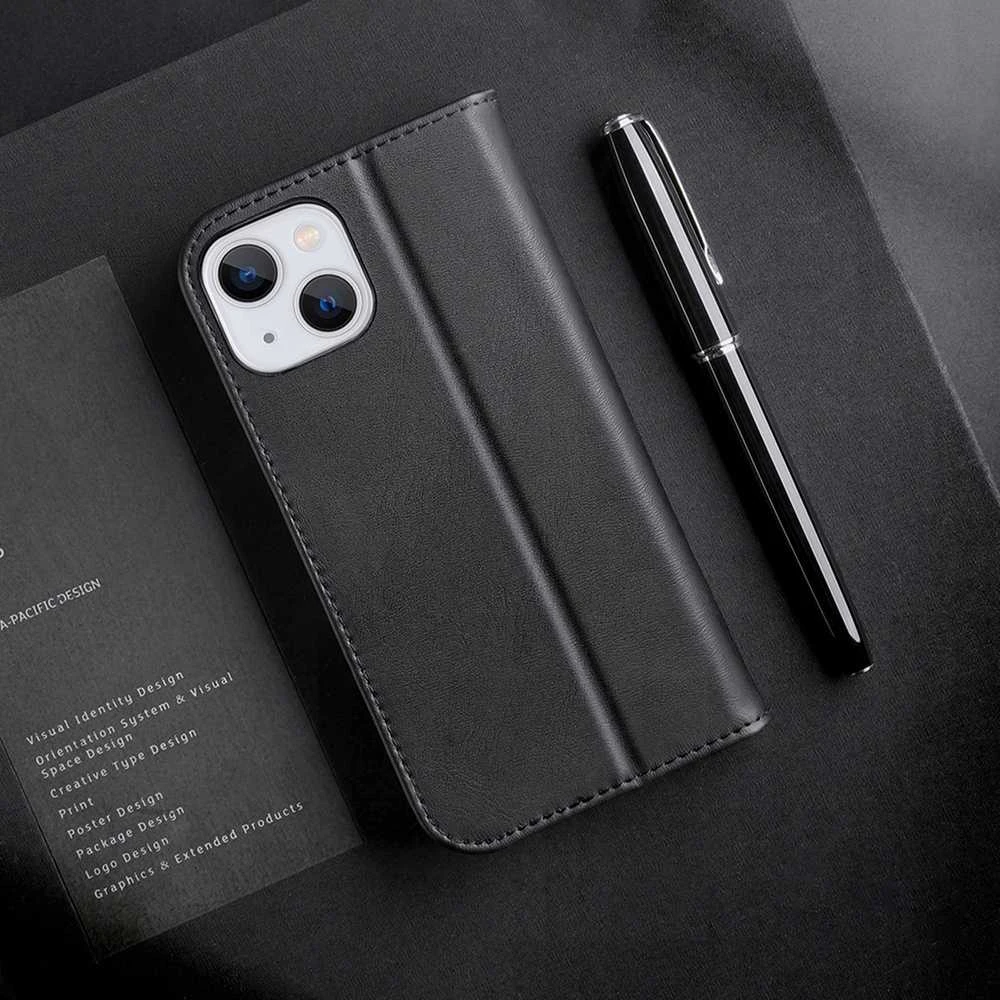 Dux Ducis Hivo dėklas skirtas iPhone 14 Plus, rudas