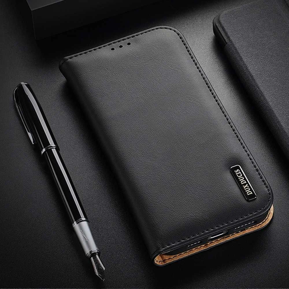 Dux Ducis Hivo dėklas skirtas iPhone 14 Plus, rudas