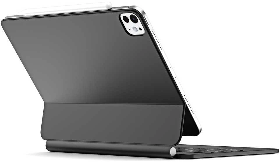 Dux Ducis Keyboard (MK Series) Dėklas with Bluetooth Keyboard skirtas iPad Pro 11″ 2024 – juodos spalvos