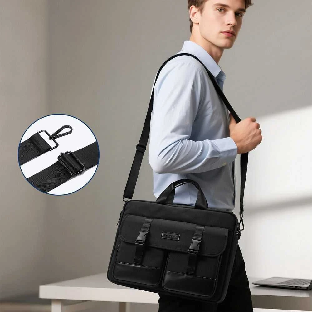 DUX DUCIS laptop bag EDGE 14 - 15,4" juodas